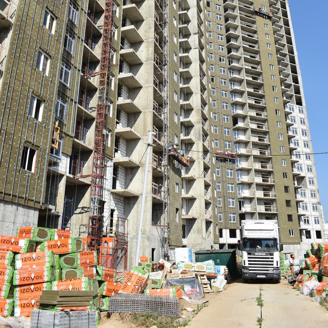 Новости строительства корпуса 14 ЖК «На Стрелковой», сентябрь 2018.