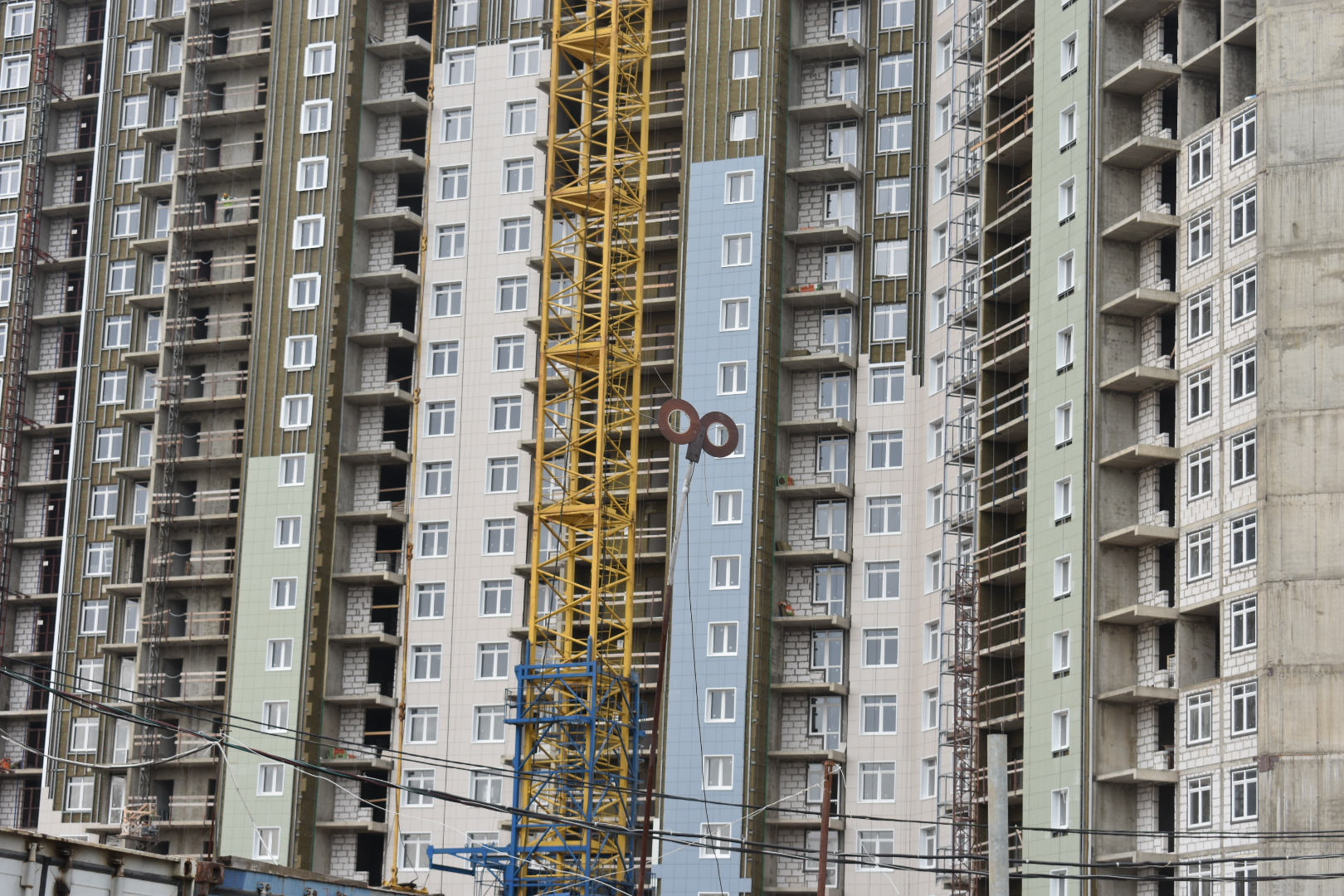 Новости строительства корпуса 14 ЖК «На Стрелковой», октябрь 2018.